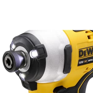 Dewalt 18V Li-ion Sub-Compact Series Cordless 1/4" Impact Driver with Brushless Motor-2x3Ah Batteries Included, DCF809L2T-QW