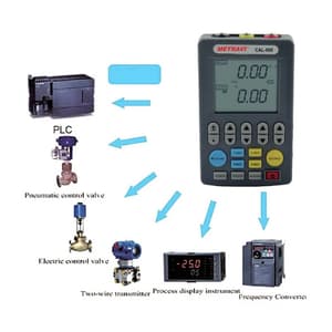 Metravi 4 Digit Hand Held Universal Calibrator With Large LCD Display, CAL-500