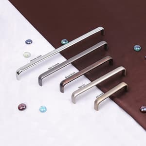 KBI D'Plain Z Black Cabinet Handle