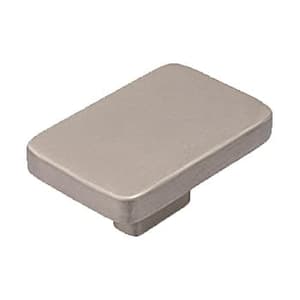 KBI Flate Biscuite Brass Knob