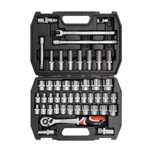 Yato 46 Pcs 1/2 Inch Sq. Drive Socket Set, YT-3877
