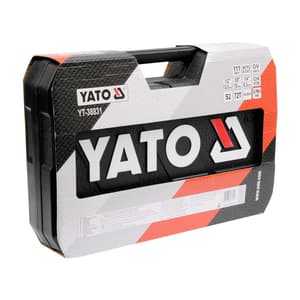 Yato 111 Pcs 1/4, 3/8 & 1/2 Inch Sq. Drive Socket Set, YT-38831