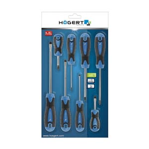Hogert 8 Pcs Screwdriver Set, HT1S096