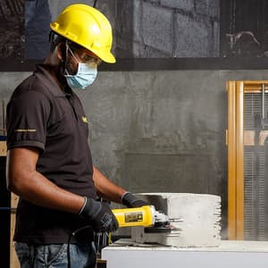 Dewalt  850W / 100mm Heavy Duty Small Angle Grinder with Slider Switch, DW802-IN