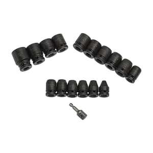 Dewalt 17 Pcs Impact Socket Set, DT7506