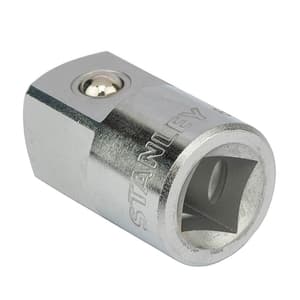 Stanley 1/2 Inch Square Drive Female To 3/4 Inch Square Drive Male Adapter, 1-88-558