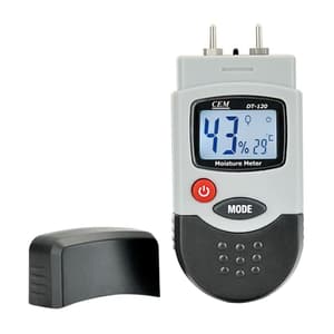 CEM 6% - 44% Pin-Type Digital Moisture Meter, DT-120