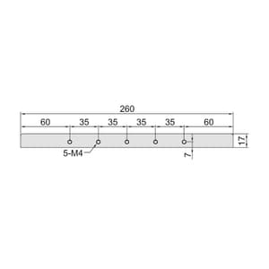 Insize 260 mm Extension Base For Depth Gauge, 6141-260