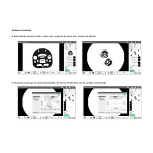 Insize 638 x 336 x 885 mm Quick Measurement System without Stitching, QMS-A220