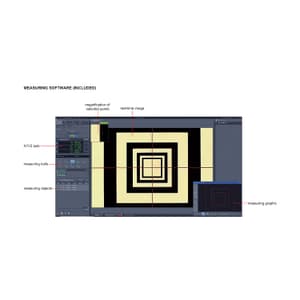 Insize 300 x 300 mm High Magnification Toolmaker Measuring Microscope (Professional Type), ISD-TM330