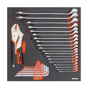 Groz 27 Pcs Series B (2/3 Size) Tool Assortments, KIT/MOD/25B