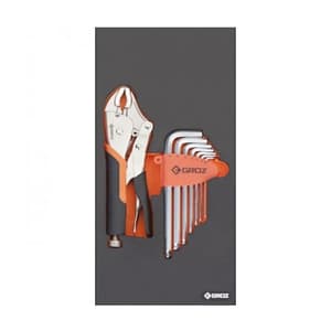 Groz 8 Pcs Series C (1/3 Size) Tool Assortments, KIT/MOD/2C