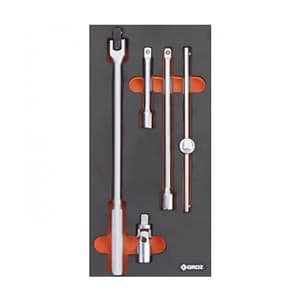 Groz 5 Pcs Series C (1/3 Size) Tool Assortments, KIT/MOD/24C