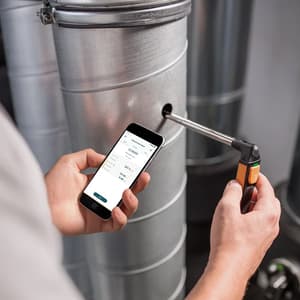Testo 0 - 30 m/s Thermal Anemometer with Smartphone Operation, Testo 405i