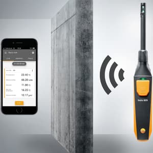 Testo -20 to +60°C Thermo Hygrometer Operated Via Smartphone, Testo 605i
