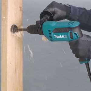 Makita 13 mm (1/2") 630 W Variable Speed Reversing Drill with Keyless Chuck, DP4021