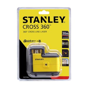 Stanley Cross 360 Red Beam Line Laser Level, STHT77504-1