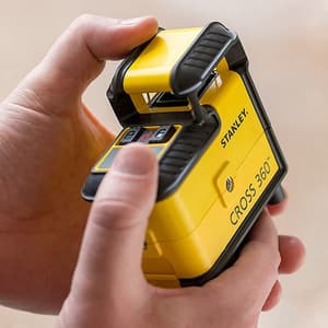 Stanley Cross 360 Red Beam Line Laser Level, STHT77504-1