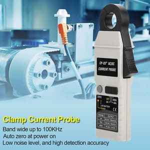 Owon 4A - 400A AC/DC Clamp Current Probe With BNC Connector, CP 05+