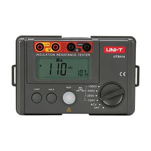 UNI-T 1000V / 5G Ohms Digital Insulation Resistance Tester, UT501A