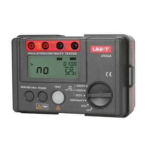 UNI-T 2500V / 20G Ohms Digital Insulation Resistance Tester, UT502A