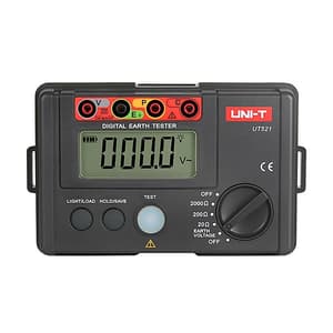 UNI-T 2000 Ohms Range Digital Earth Resistance Tester, UT521