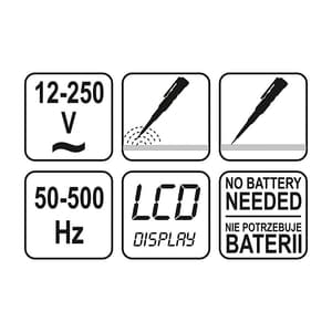 Yato Digital Voltage Tester, YT-2861