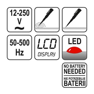 Yato Digital Voltage Tester, YT-2862