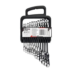 Yato 12 Pcs Combination Ratchet Spanner Set, YT-16968