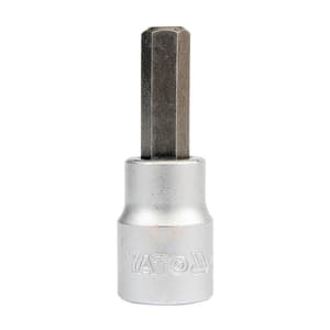 Yato 3 mm, 3/8 Inch Sq. Drive Hex Bit Sockets, YT-7693
