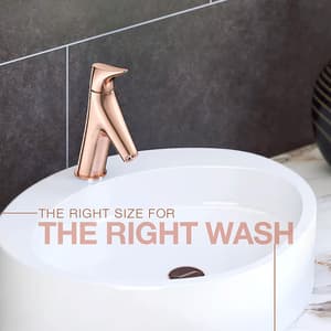 Kohler Vive Pillar Tap In Rose Gold Finish, K-23968IN-4-RGD