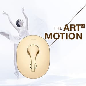 Kohler Vive Recessed Bath & Shower Trim With Diverter In French Gold Finish, K-23971IN-4FP-AF