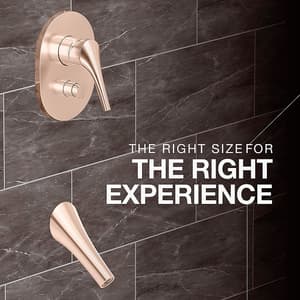 Kohler Vive Bath Spout Without Diverter In Rose Gold Finish, K-23973IN-AA-RGD