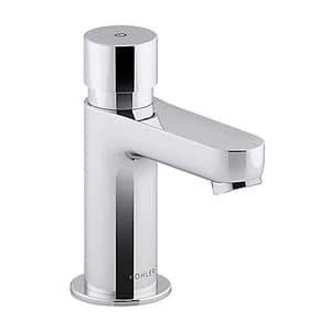 Kohler July Soft Press Auto Closing Faucet In Polished Chrome Finish, K-20747IN-8-CP