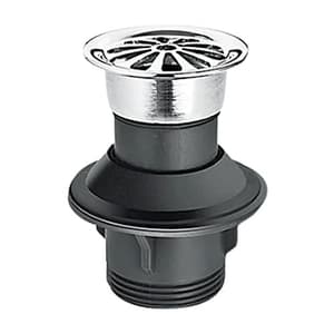 Kohler Complementary Grid Drain Without Overflow Hole In Polished Chrome Finish, K-45433IN-CP