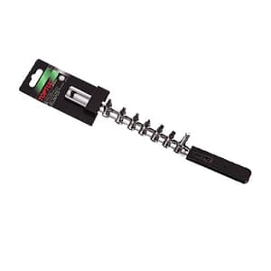 Toptul 7 PCS 1/4 Inch Sq. Drive Bit Socket Rail Set, GAAQ0701