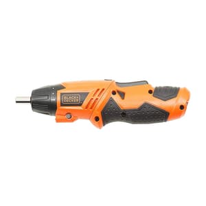Black+Decker 4.8V Cordless Screwdriver Set With On Board LED Worklight & 15 Accessories, KC4815-IN