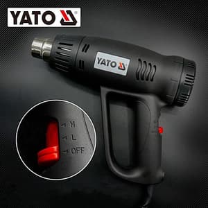 Yato 1800W 600°C Hot Air Gun with Accessories, YT-82300