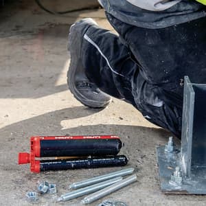 Hilti 330 ml Cartridges Injectable Epoxy Mortar HIT-RE 500 V4/330/1, 2287553