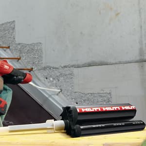 Hilti 500 ml Cartridges Injectable Epoxy Mortar HIT-RE 100/500/1 (Pack Of 50 Sets), 3623114