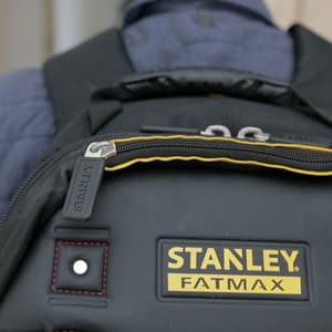 Stanley Heavy-Duty 600 Denier Fabric Tool Backpack (50 Pockets), 1-95-611