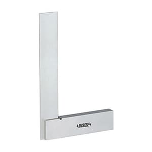 Insize 250 mm / 10 Inch Carbon Steel Machinist Square With Wide Base (Economic Type), 4707-250