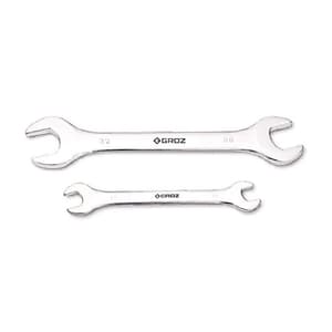 Groz 12 Pcs Double Ended Open Spanners Set, DOSS/SF/12/ST