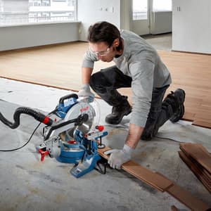 Bosch 254mm 1750W Professional Mitre Saw With Bevel Lock Lever, GCM 254