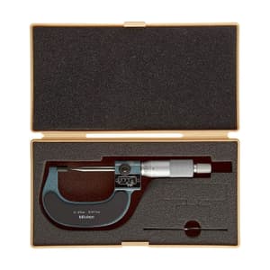 Mitutoyo 0 - 25 mm Crimp Height Micrometer with Digit Counter, 142-403