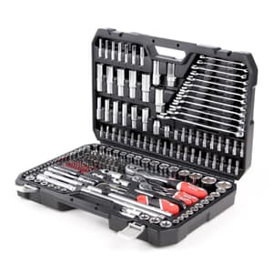 Yato 216 Pcs 1/4, 3/8 & 1/2 Inch Sq. Drive Socket Set, YT-38841
