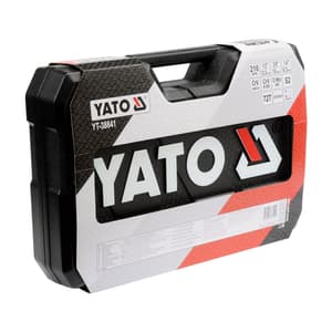 Yato 216 Pcs 1/4, 3/8 & 1/2 Inch Sq. Drive Socket Set, YT-38841