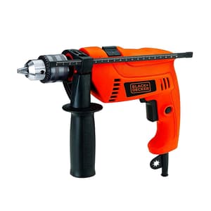 Black+Decker 550W 13mm Variable Speed Reversible Impact Drill Kit With 50 Accessories Kitbox For Home & Professional Use, HD555K50-IN