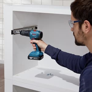Bosch 18V Lithium-ion Professional Cordless Combi Impact Drill Driver With 23 Pcs Accessoires Kit (Brushless), GSB 185-LI Kit