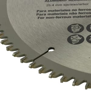 Dewalt 10 inch / 254 mm Circular Saw Blade For Cutting Aluminium (80 Teeth), DW03210-IN